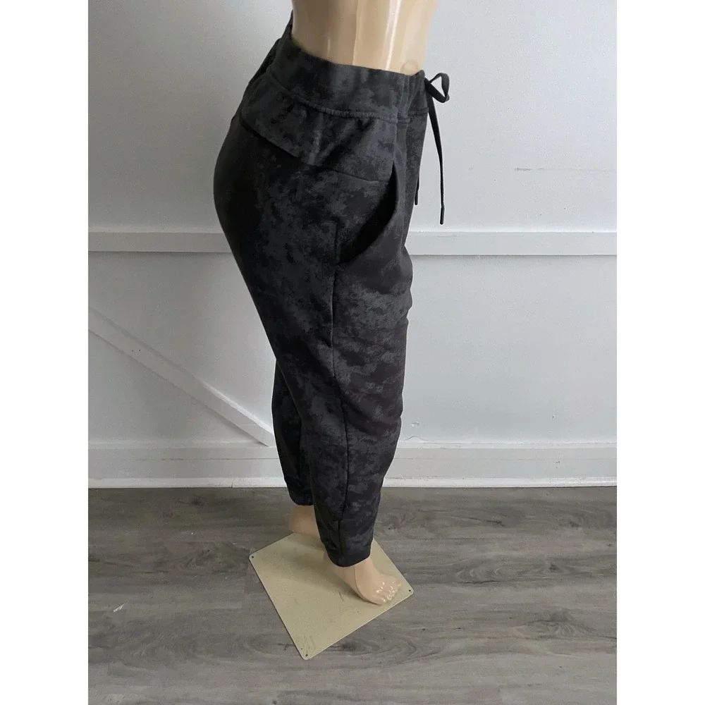 Lululemon Mens City Sweat Jogger Grey Black Camo Splatter Size M Medium